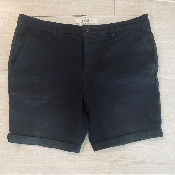 Topman Slim Fit Stretch Shorts - Picture 2 of 4